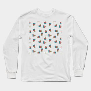 Christmas Gifts Pattern Design 4 Long Sleeve T-Shirt